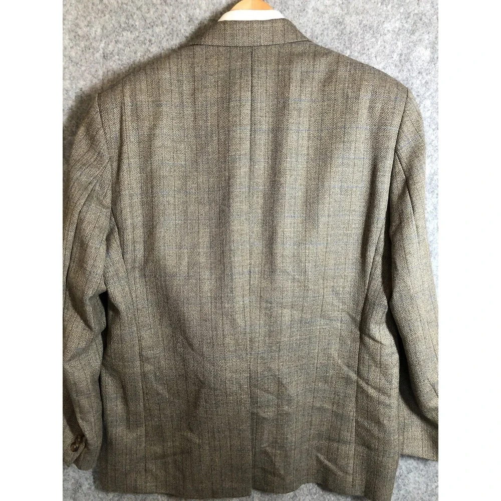 Lauren Ralph Lauren Blazer Mens 42R Brown Wool Suit Coat Jacket Classic